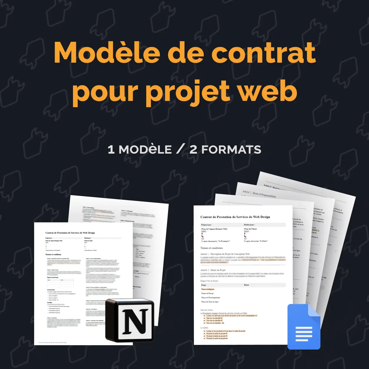 Modèle de Contrat pour Projets Web