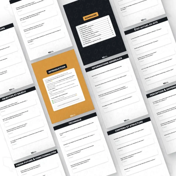 Brief Client pour Site Web - Aperçu