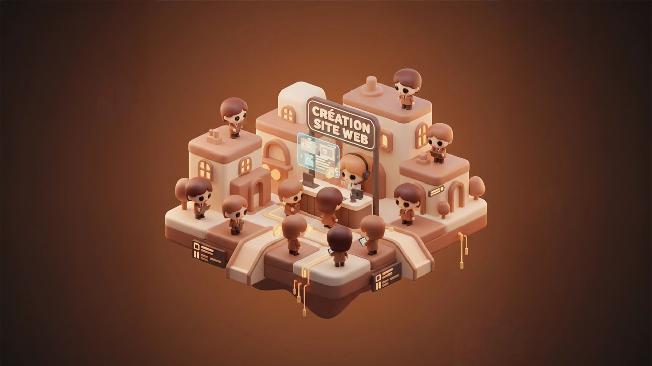 Un freelance en réunion avec un client, montrant la confiance